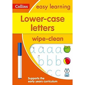 [Download Sách] Wipe Clean - Lower Case Letters Ages 3-5