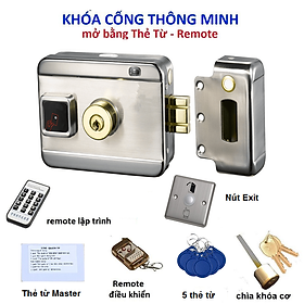 Khóa cổng điện tử thông minh