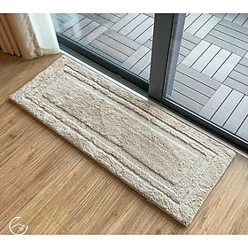 Mua Thảm chùi chân loại dài 1 2m có thể làm thảm trang trí  decor phòng ngủ  phòng khách siêu xinh  chất liệu len lông cừu mềm mại  thấm hút nước tốt GIÁ ƯU ĐÃI