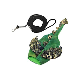 Reptile Leash Harness Durable for Small Climbing Animals Cats Bearded Dragon