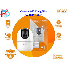 CAMERA WIFI Trong Nhà Ranger2 imou A22EP 2Mp H265 Xoay 360 độ, ĐÀM THOẠI 2 CHIỀU - hàng chính hãng