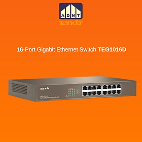 Mua Bộ chia mạng 16 cổng tốc độ 1000Mbps Switch TEG1016D Tenda hàng chính hãng