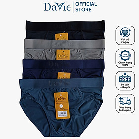 Quần Lót Nam Davie DVTL013 Chất Liệu Sợi Thun Lạnh Co Giãn Thoái Mái, Thấm Hút Mồ Hôi Khi Vận Động