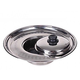 Mua Nồi lẩu mâm vành 20cm inox cao cấp loại 1 dùng được cho bếp từ