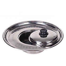 Mua free ship Nồi lẩu mâm vành 20cm Thaphafac inox cao cấp loại 1 dùng được cho bếp từ