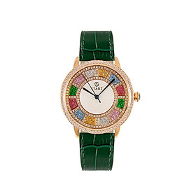 【START】đồng hồ nữ Mặt số nạm kim cương đồng hồ thạch anh Nhiều màu sắc để lựa chọn đồng hồ dây đai thiết kế mỏng