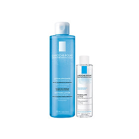Bộ sản phẩm nước cân bằng giúp se khít lỗ chân lông và làm sạch sâu La Roche-Posay Effaclar Toner 200ml