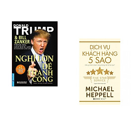 Combo 2 cuốn sách: Nghĩ Lớn Để Thành Công + Dịch vụ khách hàng 5 sao
