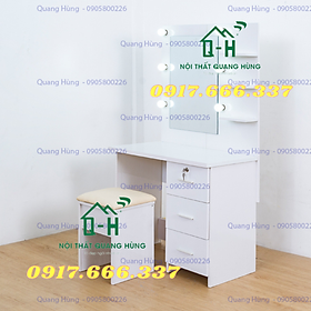 Mua Bàn trang điểm nhựa đài loan có đèn led có ghế ngồi mẫu mới