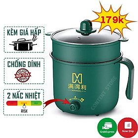 Mua NỒI LẨU MINI, HẤP, NẤU CƠM, MÌ SHANBAN ĐA NĂNG