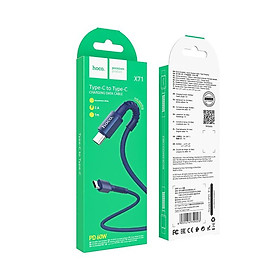 Mua Dây cáp sạc nhanh HOCO X71 60W USB C sang USB type C dành cho Samsung S21 Xiaomi 11 iPad Pro Macbook