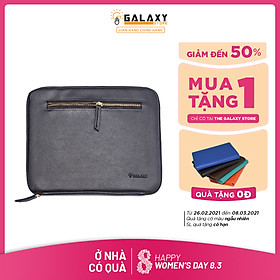Cặp Túi Cầm Tay Doanh Nhân Chứa Bảo Vệ Máy Tính Bảng Ipad Laptop 10.5 Inc và Phụ Kiện Cá Nhân 10.5 inch Galaxy Store GVD04 - Hàng Chính Hãng