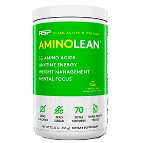 RSP AminoLean Phục Hồi Năng Lượng, Hổ Trợ Giảm Mỡ 70 Liều Dùng