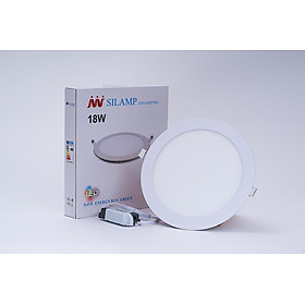 Đèn Led âm trần Tròn Siêu Mỏng Công Suất 6W/9W/12W/18W ánh sáng Trắng, Trung Tính, Vàng có nguồn sẵn- hàng chính hãng, bảo hành 2 năm