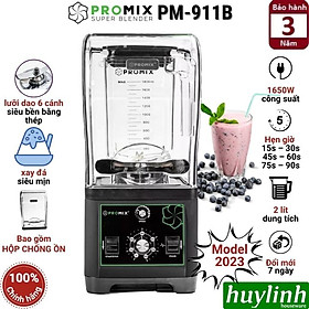 Mua Máy xay sinh tố công nghiệp Promix PM-911B  Model mới 2023  - Dung tích 2 lít - Công suất 1650W - Có hẹn giờ tới 90S - Hàng chính hãng