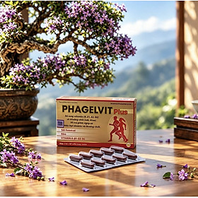 Viên uống bổ tổng hợp PHAMAGEL PLUS-Hộp 30 viên, (PHAGELVIT PLUS) tăng cường sức khỏe