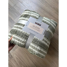 Chăn lông thỏ Queen LIDACO siêu giữ ấm khổ rộng 2mx2m3