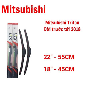 Cần gạt mưa ô tô thanh mềm A8 dành cho xe Mitsubishi: Jolie, Mirage, Pajero và các xe khác của hãng Mitsubishi - Hàng nhập khẩu
