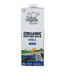 Sữa Tươi Hữu Cơ Nguyên Chất Tiệt Trùng Daioni 1 Lit 