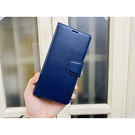 Bao da dạng ví cho Samsung Galaxy A25 chính hãng Hanman có quai cài, có ngăn để thẻ ATM và tiền, may viền - Hàng chính hãng