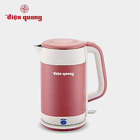 Mua Ấm đun nước cao cấp Điện Quang ĐQ EKT10 1818 PL KW ( 1800W  1.8L  inox 304  vỏ 2 lớp  có chức năng giữ ấm  màu đỏ mận )
