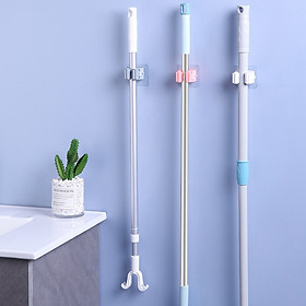 Mua Móc Treo Chổi  Móc Treo Cây Lau Nhà Dán Tường Chịu Lực- Thiết Bị Vệ Sinh Nhà Tắm