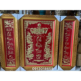 Mua Bộ cửu huyền thất tổ cao 81 x 107. Sản phẩm không bao gồm kính.