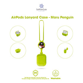 Ốp bảo vệ dành cho AirPods Pro hàng chính hãng Bone - Maru Penguin