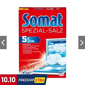 Muối rửa bát Somat hộp 1.2kg Nk Đức