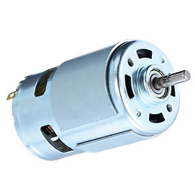 Hình ảnh ￼Mô tơ 775 Trục Tròn 5mm 12V 160W Siêu Khỏe, motor 775, chế máy khoan, chế máy cắt, chế quạt, chế máy bơm