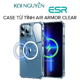 Ốp Lưng Sặc Từ Tính ESR Air Armor Clear Case HaloLock Dành Cho iPhone 13ProMax/13Pro/13-Hàng Chính Hãng