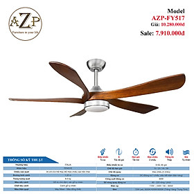 Mua AZP-FY517 – BST QUẠT ĐÈN CAO CẤP / GIẢI PHÁP TRANG TRÍ CHO CÁC CÔNG TRÌNH NHÀ HÀNG  KHÁCH SẠN. CĂN HỘ  DINH THỰ phong cách đương đại  hàng nhập khẩu AZP