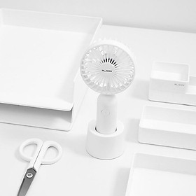 Mua Quạt mini cầm tay cao cấp Nusign - Sạc tích điện USB - Có đế cắm tiện dụng - 1 chiếc - Hàng chính hãng - NS916
