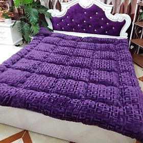 Chăn Lông Chữ Vạn In 3D Nặng 3KG ( ảnh thật )