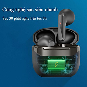Mua Tai nghe bluetooth gaming có mic thế hệ mới Air-1 Tai nghe nhét tai chống ồn  chơi game độ trễ thấp- Tai nghe bluetooth không dây cảm ứng vân tay  có mic nghe gọi- Tai nghe gaming không dây kiểu dáng thể thao  pin cực khỏe