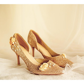 Giày Cưới - Giày Cô dâu Bejo H51- Thuyen Hoa Vang - WEDDING SHOES