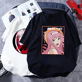 Áo Thun, áo phông Darling in the Franxx Zero Two Anime Manga độc đẹp