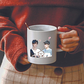 Ly cốc sứ IN HÌNH Bác Quân Nhất Tiêu 