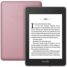 Máy đọc sách Kindle Paperwhite Gen 4 10th màn hình 6 inch 300PPI, wifi, bluetooth, chống nước IPX8 - Hàng nhập khẩu