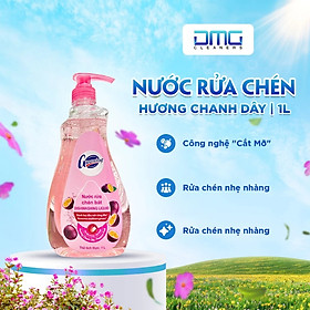 Chai nước rửa chén bát Gleaming Hương Chanh Dây 1L