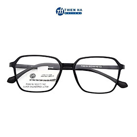 Gọng kính nam THIÊN HÀ OPTICAL dáng vuông chất liệu nhựa ultem dẻo nhẹ nam nữ unisex màu cơ bản TH07637