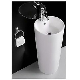 Mua CHẬU LAVABO TRỤ TRÒN LIỀN KHỐI GROVES GRLL4 (41x41x85)