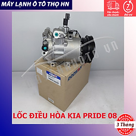 Lốc điều hòa (block,máy nén) Kia Pride New - Rio 2006 2007 2008 2009 2010 2011 hàng xịn Hàn Quốc 06 07 08 09 10 11