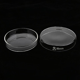 Hình ảnh Review Lab Petri Dish Glass Tế Bào Vô Trùng / Nuôi Cấy Mô Thực Vật Đĩa Có Nắp