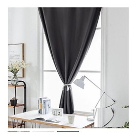 Mua Rèm Cửa Dán Tường  Rèm Cửa Sổ  Chống Nắng  Trang Trí Nhà Cửa Dễ Lắp Đặt - XÁM ĐẬM TRƠN