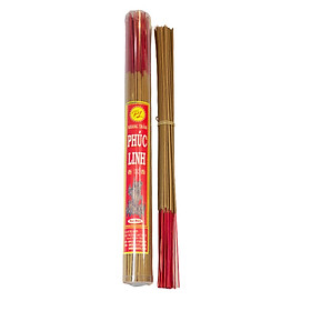 Nhang Trầm Hương Ống Dài 48cm-230gr-105 cây-Trầm Hương Phúc Linh-Trầm Hương Nguyên Chất, Cam Kết Không Hương Liệu và Hóa Chất