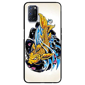Ốp lưng dành cho Oppo A52 (2020) mẫu Chép Vàng Nền Sáng