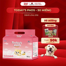 TODAY'S PADS - Miếng lót vệ sinh cho chó, loại 20/50/100 miếng