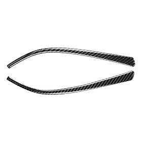 Carbon Fiber Rearview Mirror Strip Cover