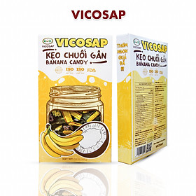 Kẹo Chuối Gân vị Sầu Riêng Vicosap [hộp 200g]